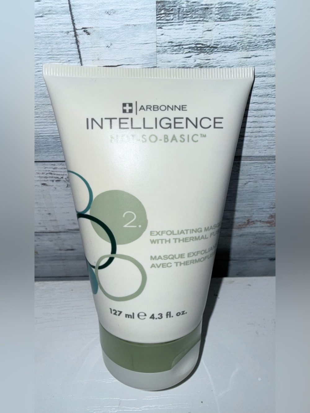 Arbonne Intelligence Not So Basic Exfoliating Mask NEW Sealed